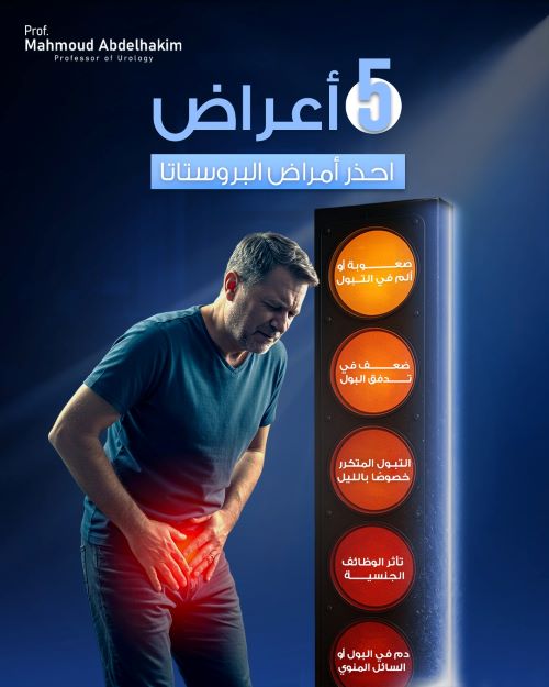أعراض تضخم البروستاتا
