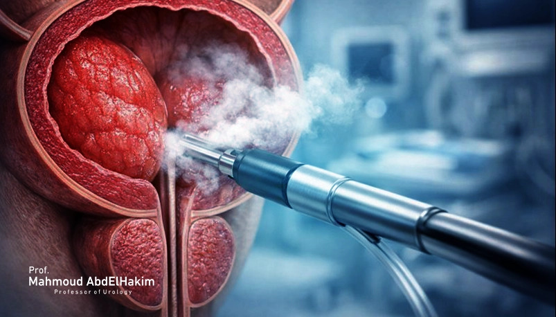 علاج تضخم البروستاتا بالريزوم